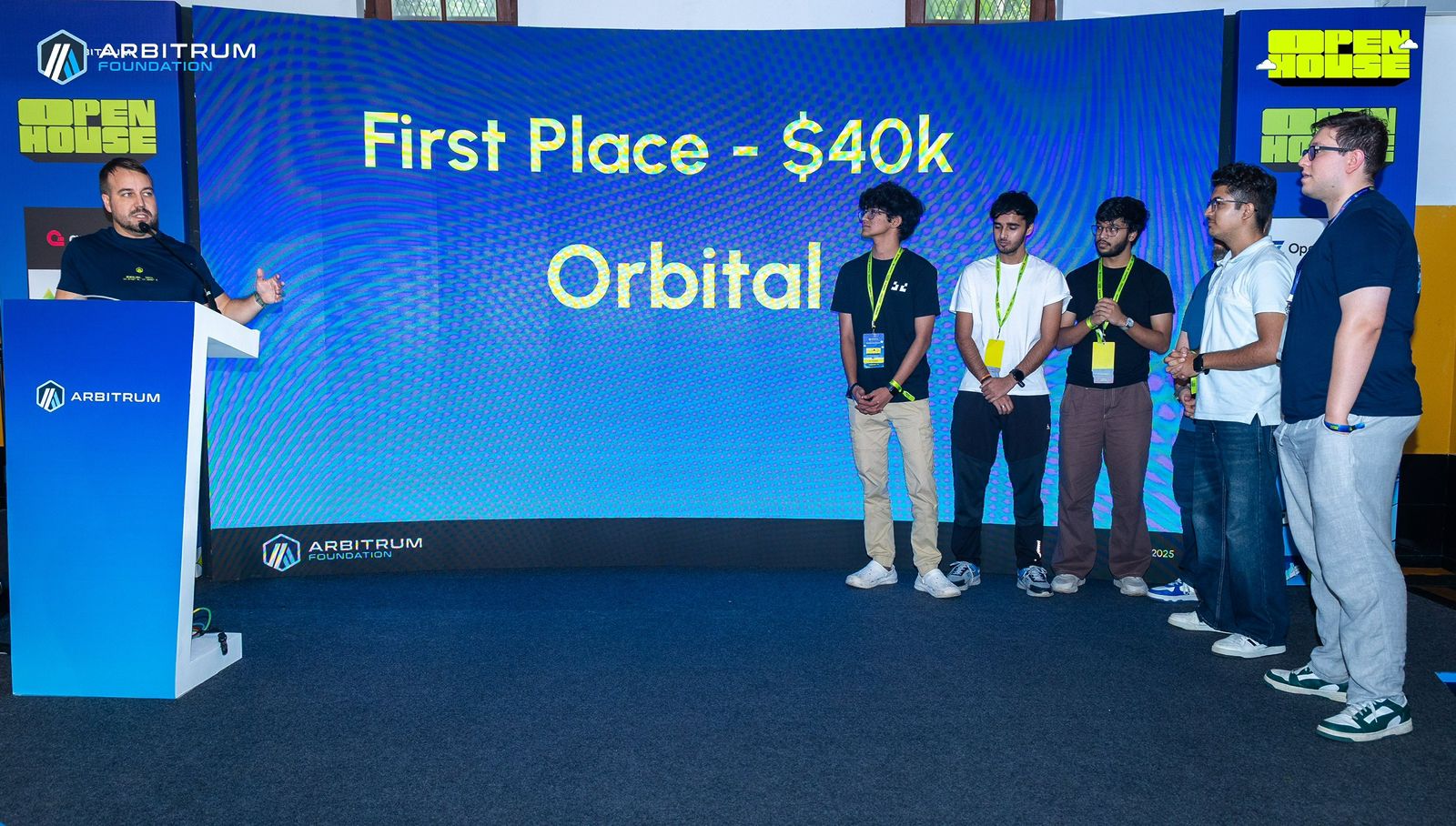 Arbitrum Hacker House first place win for Orbital